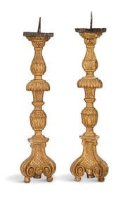 Pair of Italian Altar Sticks