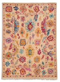 Turkish Angora Oushak Carpet