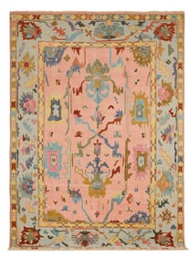 Turkish Angora Oushak Carpet