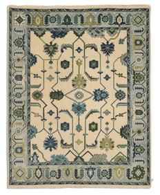 Turkish Angora Oushak Carpet