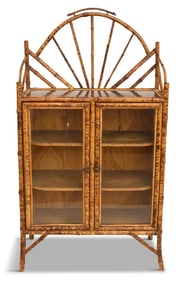 Bamboo Vitrine in the Anglo-Japonesque Taste