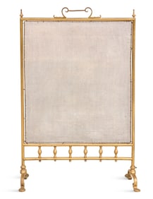Brass Fire Screen
