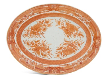 Chinese Export Porcelain Platter