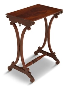 Late Regency Mahogany Side Table