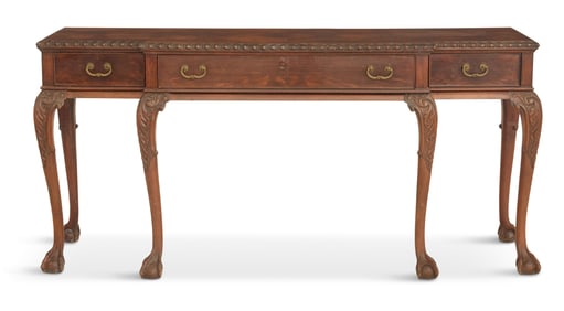 George III-Style Mahogany Serving Table