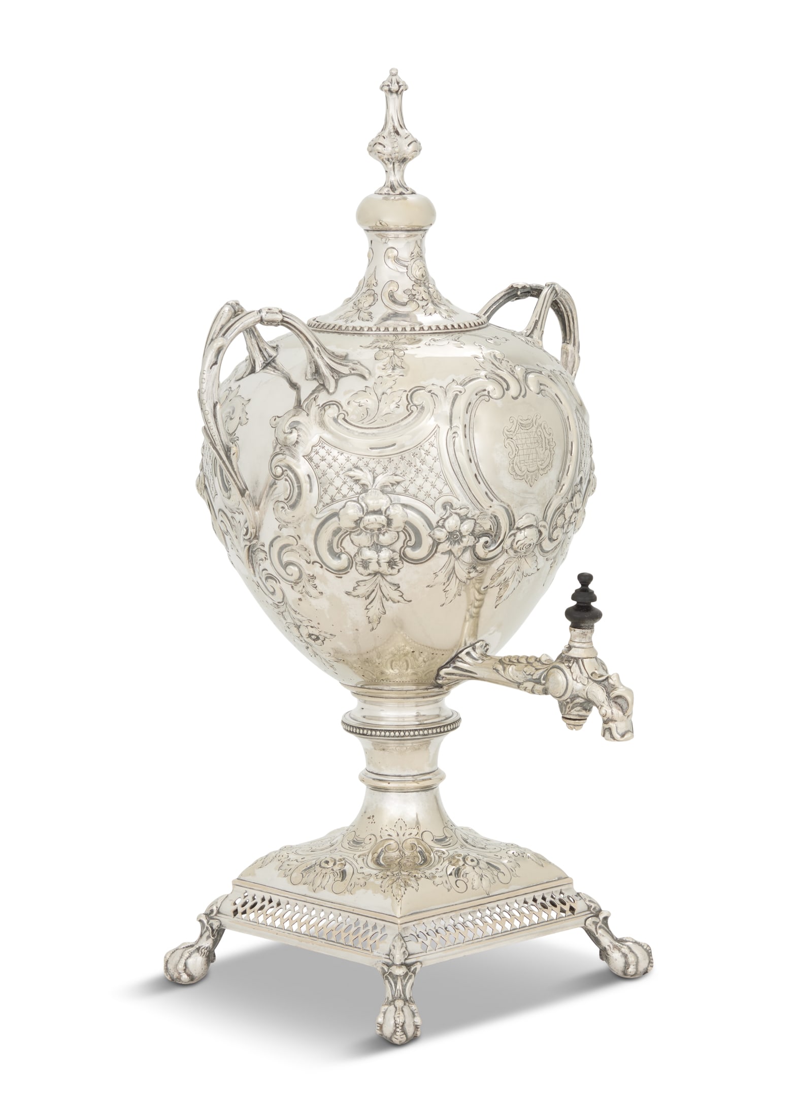 Victorian Silverplate Coffee Urn (1 of 4)