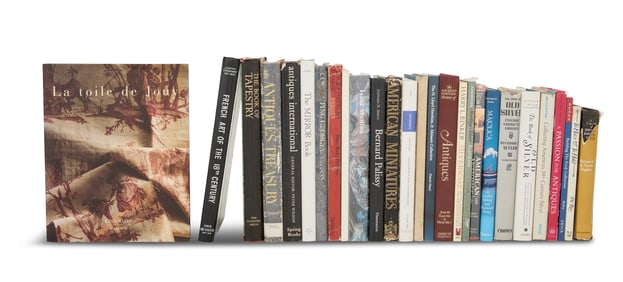 Large Collection of Books on Decorative Arts