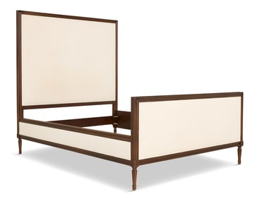 Stained Maple Queen-Size Bed