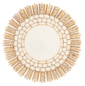 Peruvian Giltwood Sunburst Mirror