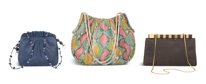 Three Vintage Judith Leiber Bags
