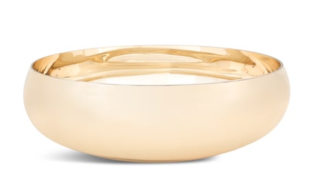 Gold Mercury Glass Centerpiece Bowl
