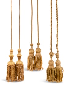 Three Similar French Passamenterie Tassels