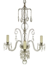 Cut-Glass Chandelier in the Anglo-Irish Taste