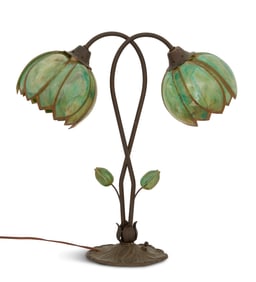 Tulip Lamp, Attributed to Handel