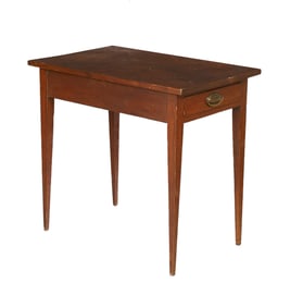 American Federal Walnut Side Table