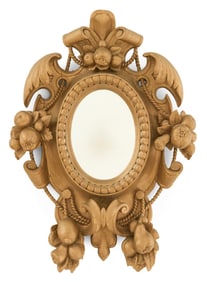 Italian Giltwood Mirror in the Baroque Taste