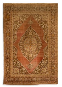 Antique Kashan Carpet