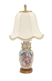 Chinese Rose Canton Vase