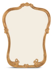 Louis XV-Style Gilt Composition Mirror