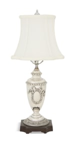 Continental Silverplate Lamp