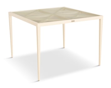 Pair of JANUS et Cie Azimuth Cross Dining Tables