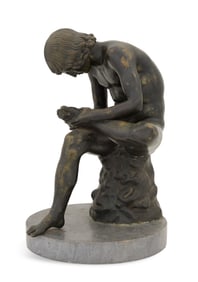 Italian "Spinario" Grand Tour Bronze Figure