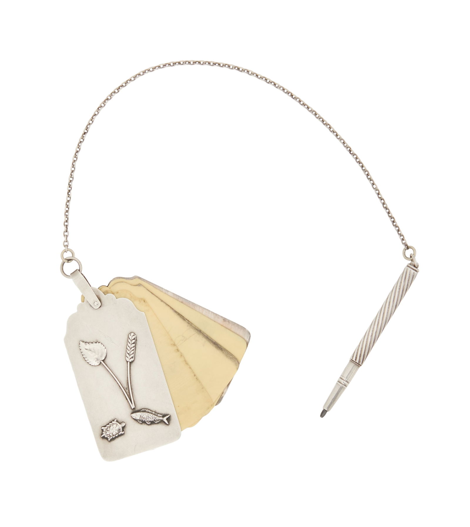 American Sterling Silver Aesthetic Period Notepad (1 of 3)