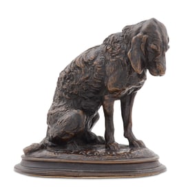 After Emmanuel Fremiet (French, 1824-1910), "Dog"
