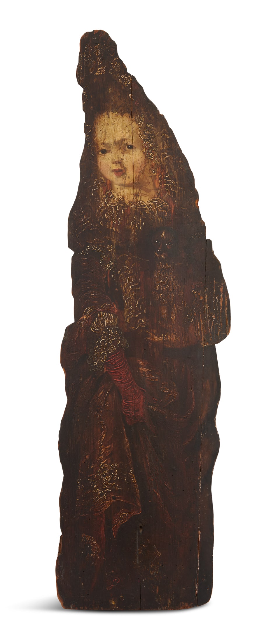 George I Painted Pine Dummy Board (1 of 4)