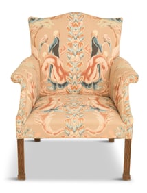 George III-Style Mahogany Armchair