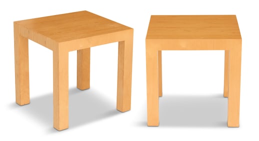 Pair of Parsons-Style Side Tables