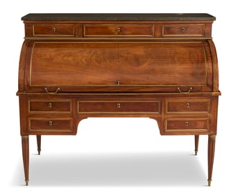 Louis XVI-Style Bureau Cylindre