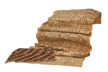 Two Kuba Cloth Textiles