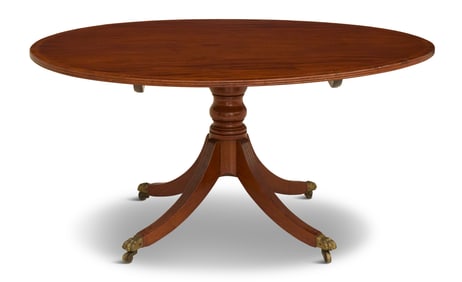Regency-Style Mahogany Table