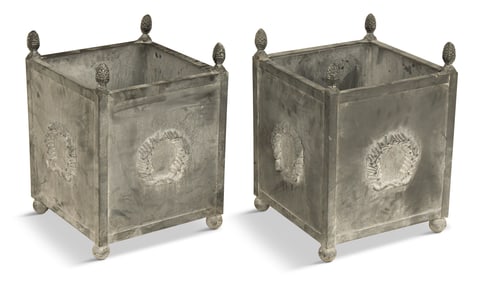 Pair of Tree Tubs in the Neoclassical Taste