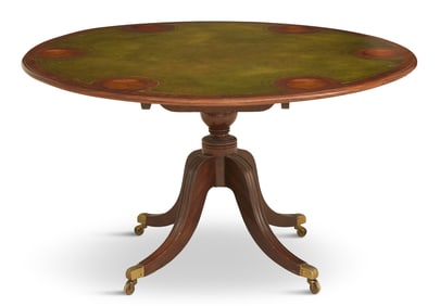 George III-Style Mahogany Gaming Table