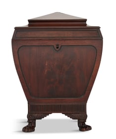 Regency Mahogany Cellarette