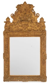 Louis XIV Giltwood Mirror