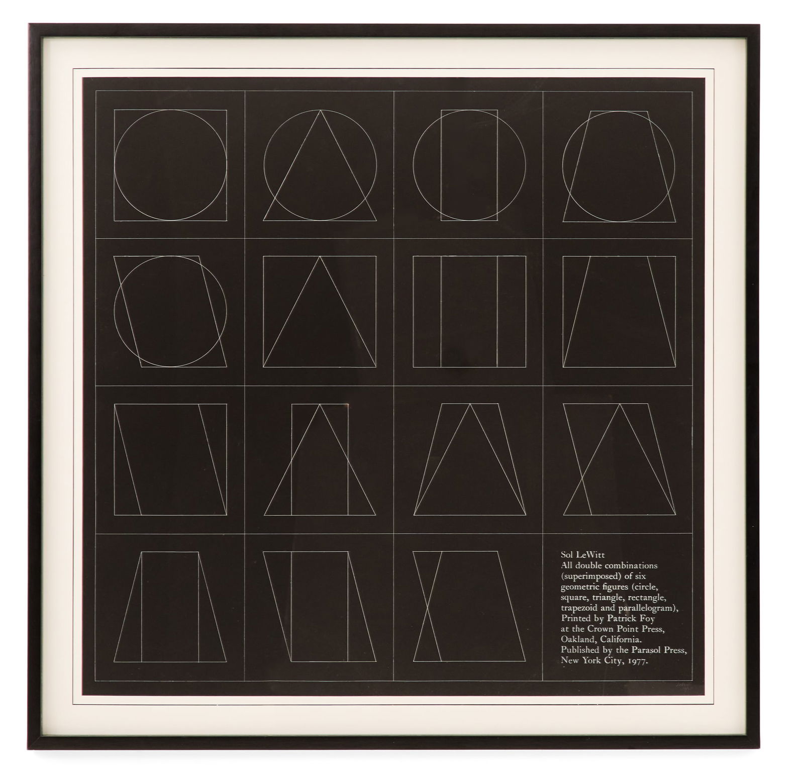 Sol LeWitt (US, 1928-2007) (1 of 3)