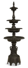 Aluminum Four-Tier Garden Fountain