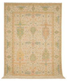 Turkish Angora Oushak Carpet