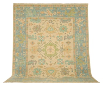 Turkish Angora Oushak Carpet