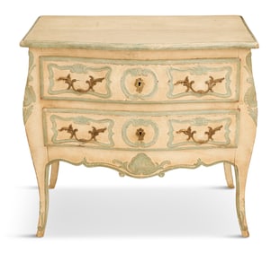 Louis XV-Style Polychrome Commode