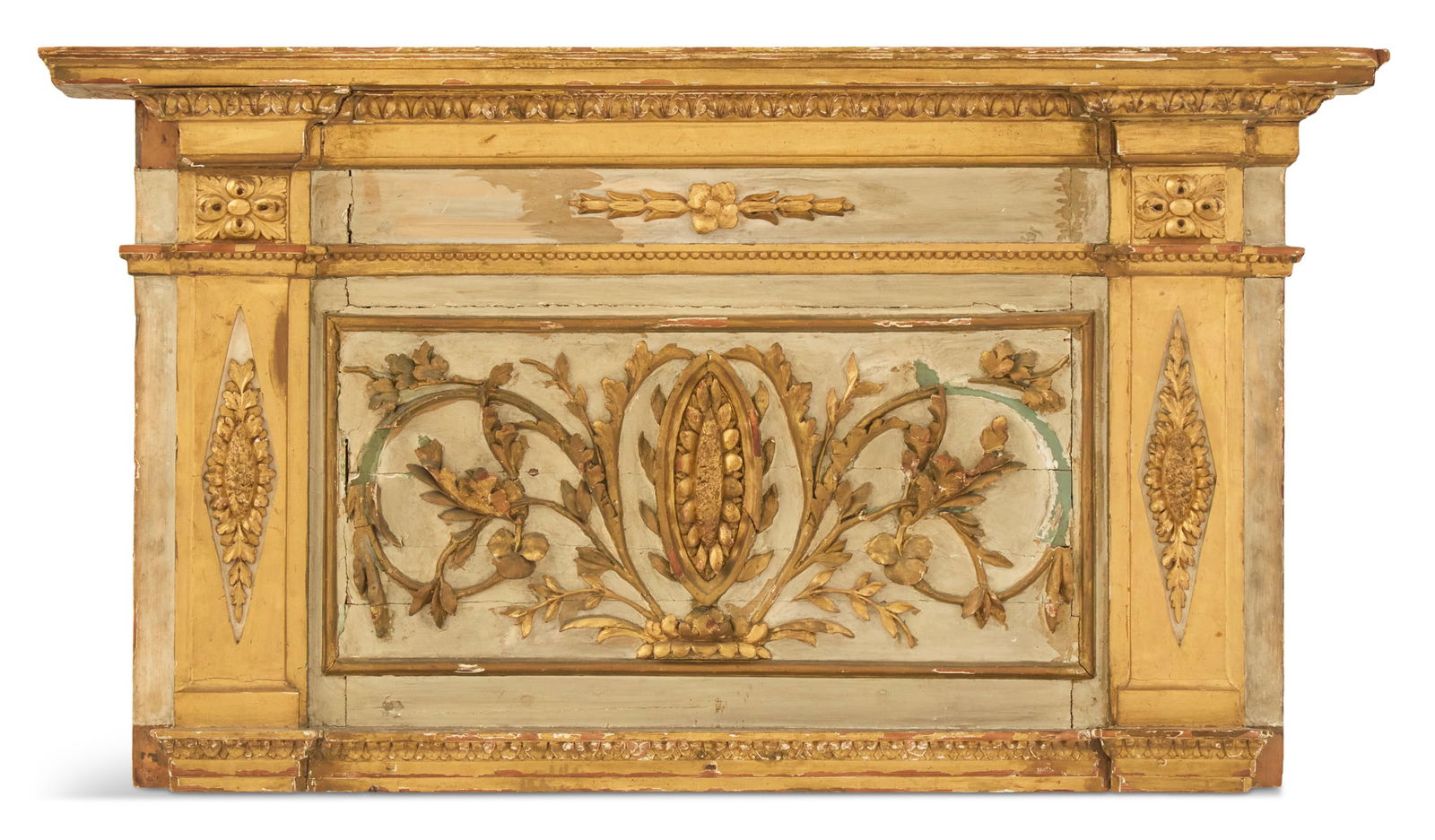 French Painted and Giltwood Supraporte (1 of 2)