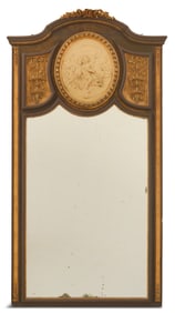 French Belle Epoque Parcel-Gilt Pier Mirror