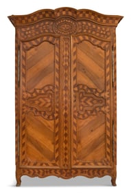 Monumental French Provincial Armoire