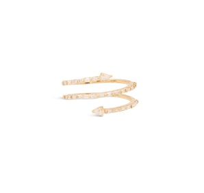Diamond Snake Ring