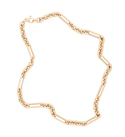 Gold Chain-Link Necklace