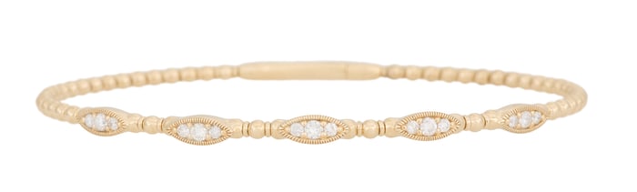 Diamond Bangle Bracelet