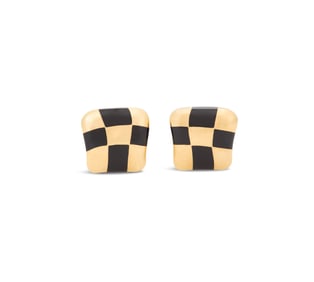 Angela Cummings Gold Cufflinks